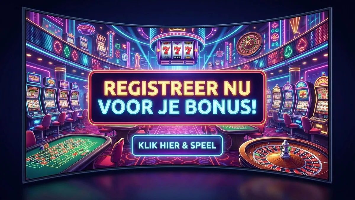 Registreren met bonus